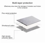 ND01D Felt Sleeve Protective Case Carrying Bag - Image 8