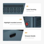 GXMO GN7 Windows 11 Mini PC, AMD Ryzen 5 3550H 4-Core Processor - Image 6