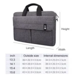 ST08 Handheld Briefcase Carrying Storage Bag without Shoulder Strap - Image 4