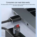 USB / 8 Pin to Type-C RJ45 USB-A HUB Expand Converter - Image 6
