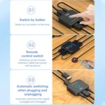 FJGEAR FJ-8K201DP 8K 60Hz DP One-way Switch - Image 8