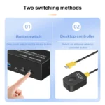 FJGEAR FJ-8K202DB 8K 60Hz DP Monitor KVM Switch - Image 6