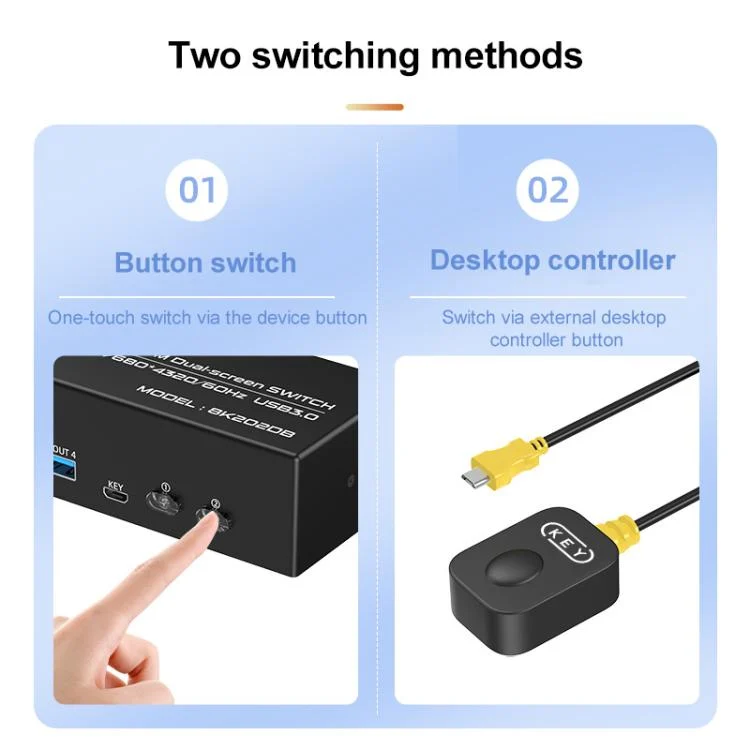 EDA0080267_B5.webp FJGEAR FJ-8K202DB 8K 60Hz DP Monitor KVM Switch - Image 6