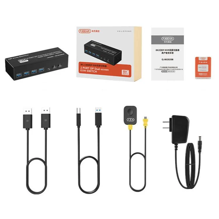 EDA0080267_B9.webp FJGEAR FJ-8K202DB 8K 60Hz DP Monitor KVM Switch - Image 10