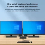 FJGEAR FJ-8K202DP 8K 60Hz DP USB3.0 Monitor KVM Switch - Image 5