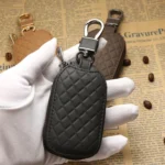 Microfiber Leather Universal Car Key Case Protective Cover - Image 3