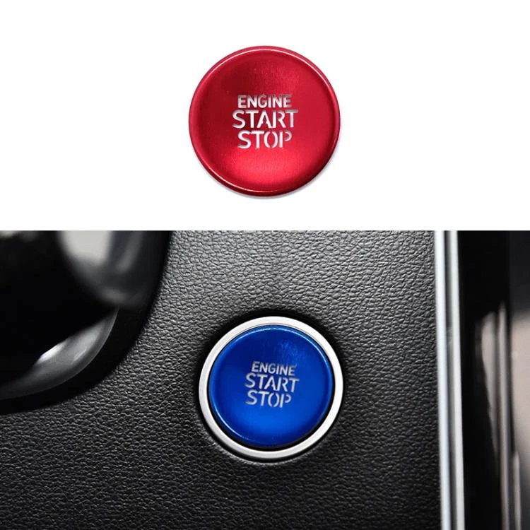 EDA008028801A.webp One-key Start Engine Key Ignition Switch Button Protective Cover - Image 1
