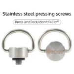 BEXIN LS020 Quick Release Plate Screws 1/4 inch C-Ring Adapter Mount Screws - Image 4