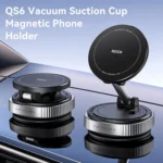 ROCK Q16 RPH1016 Car Electric Vacuum Suction Cup Magnetic Phone Holder - Image 2