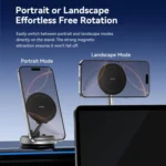 ROCK Q16 RPH1016 Car Electric Vacuum Suction Cup Magnetic Phone Holder - Image 11