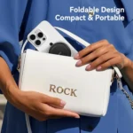 ROCK Q16 RPH1016 Car Electric Vacuum Suction Cup Magnetic Phone Holder - Image 15