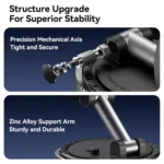 ROCK Q16 RPH1016 Car Electric Vacuum Suction Cup Magnetic Phone Holder - Image 5