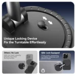 ROCK Q16 RPH1016 Car Electric Vacuum Suction Cup Magnetic Phone Holder - Image 6