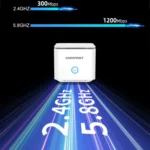 COMFAST CF-WR653AX 1500Mbps 2.4GHz / 5.8GHz Dual-Band Gigabit WiFi 6 Mesh Router - Image 5