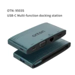 Onten 6 in 1 USB-C Multi-function Docking Station, HDTV+VGA+RJ45 Gigabit +USB-C Data +USB-C PD 3.0+USB 3.0 - Image 2