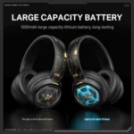 ONIKUMA GT802  Bluetooth 2.4G Wired E-sports Game Headset - Image 6