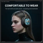 ONIKUMA GT802  Bluetooth 2.4G Wired E-sports Game Headset - Image 7