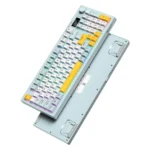 ONIKUMA G80 Bluetooth 2.4G Wired Silent Silver Membrane Keyboard - Image 2