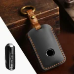 For Mazda Axela Hallmo B023 Crazy Horse Cowhide Car Key Protection Cover