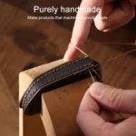 For Mazda Axela Hallmo B023 Crazy Horse Cowhide Car Key Protection Cover - Image 5