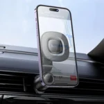 hoco H74 Crown Air Outlet Ring Magnetic Car Phone Holder - Qty: 5 Units - Image 8