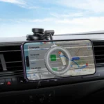 hoco H77 View Center Console Folding Magnetic Ring Car Phone Holder - Qty:  5 Units - Image 7