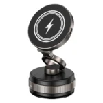 D1W 15W Rotatable Foldable Car Wireless Charging Magnetic Holder