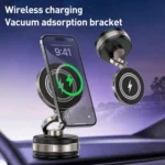 D1W 15W Rotatable Foldable Car Wireless Charging Magnetic Holder - Image 2