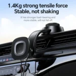 hoco HW31 Crown Car Center Console Magnetic Wireless Charging Phone Holder -Qty: 5 Units - Image 6