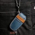For Toyota North American 2+1-button C012 Crazy Horse Cowhide Car Key Protection Cover - Image 8