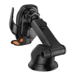 hoco HW34 Blue Whale Car Center Console 3-Axis Linkage Wireless Fast Charging Phone Holder -Qty: 5 Units - Image 6