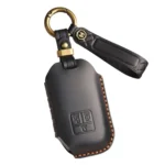 For Kia Carnival SX Hallmo E171 Crazy Horse Cowhide Car Key Protection Cover