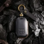 For Kia Carnival SX Hallmo E171 Crazy Horse Cowhide Car Key Protection Cover - Image 2