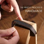 For Buick Envision Plus 2023 Hallmo Crazy Horse Cowhide Car Key Protection Cover - Image 5