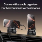 Yesido C272 360 Degree Rotating Car Center Console Phone Holder - Image 6