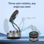 G511 360 Degree Rotating Vacuum Adsorption Magnetic Car Phone Holder - Image 4