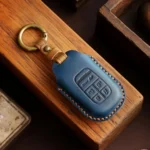 For Honda Odyssey 2024 Hallmo Crazy Horse Cowhide Car Key Protection Cover - Image 2