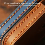 For Toyota Alphard Hallmo Crazy Horse Cowhide Car Key Protection Cover - Image 6