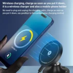 CC-T29W 360 Degree Rotating MagSafe Magnetic Car Phone Holder - Image 3