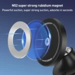 CC-T29W 360 Degree Rotating MagSafe Magnetic Car Phone Holder - Image 7