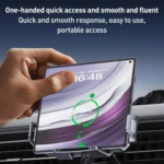 A001 15W Wireless Charging Electric Vacuum Adsorption Car Phone Holder - Image 6