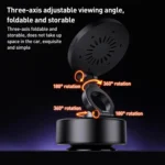 D1 15W Electric Vacuum Adsorption Car Wireless Charging Phone Holder - Image 5