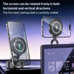 D1 15W Electric Vacuum Adsorption Car Wireless Charging Phone Holder - Image 7