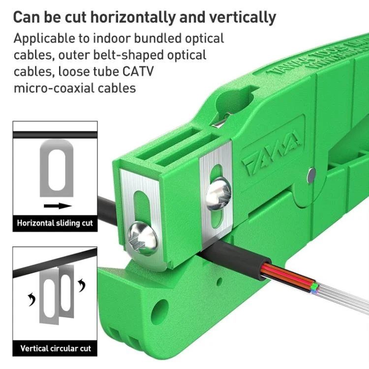 EDA0081139_4.webp Komshine 45-164 Fiber Optic Cable Stripping Pliers - Image 5
