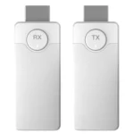 Q50 Leather Texture Wireless HDMI Video Transmitter and Receiver Extender Adapter