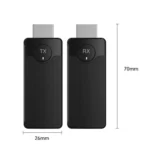 Q50 Vertical Texture Wireless HDMI Video Transmitter and Receiver Extender Adapter - Image 12