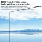 Q50 Vertical Texture Wireless HDMI Video Transmitter and Receiver Extender Adapter - Image 3