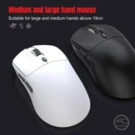 HXSJ T68 3 Modes Wired 2.4G BT5.1 Wireless Lightweight Gaming Mouse - Image 6