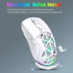 HXSJ T26 Dual Modes 2.4G BT5.1 Rechargeable Wireless Mouse - Image 4