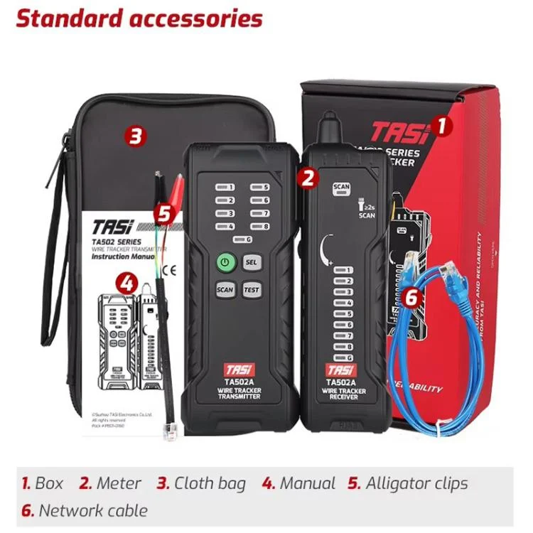 EDA0081433_10.webp TASI TA502A Multi-function Anti-interference Network Cable Tester - Image 11